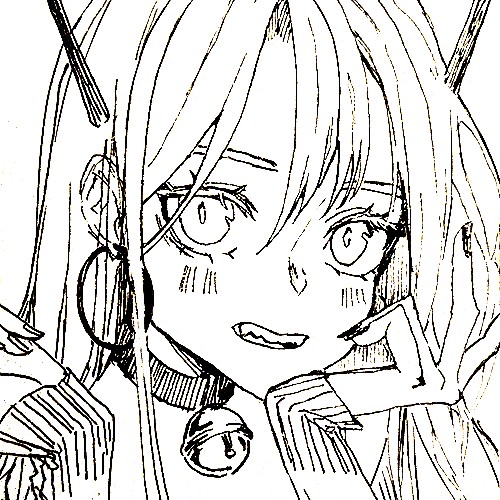 Adobe After Effect Animated Kitty Girl Headshot